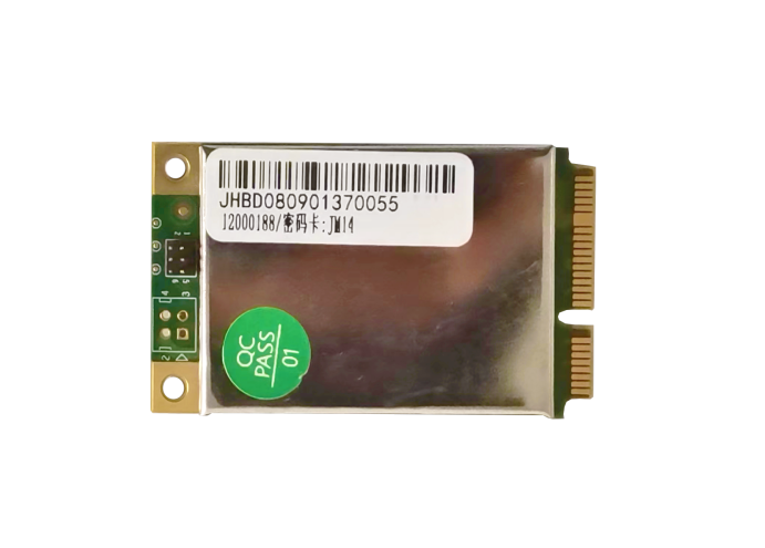 銨泰克JM14 MINIPCIE密碼卡取得商用密碼產(chǎn)品認證證書